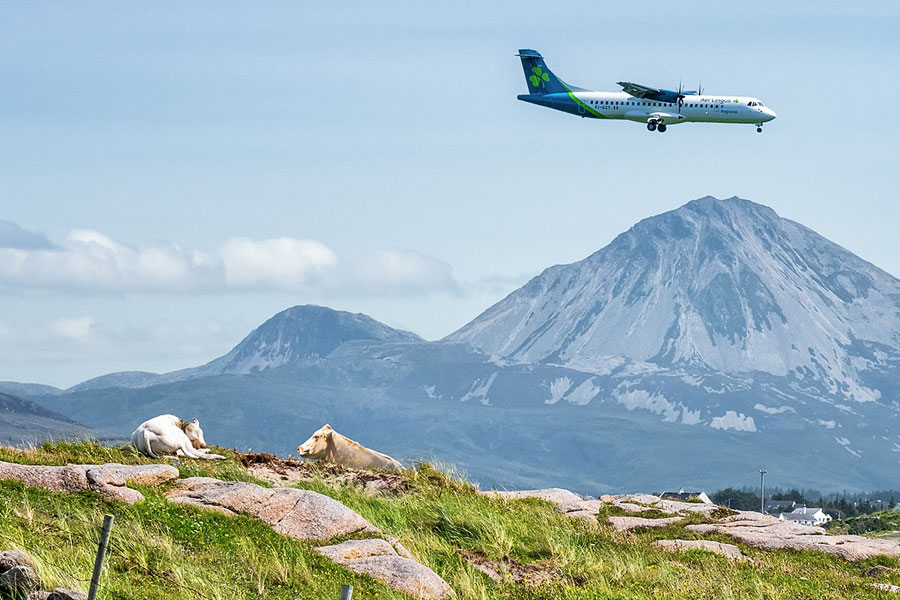 Er zijn vele routes naar Ierland