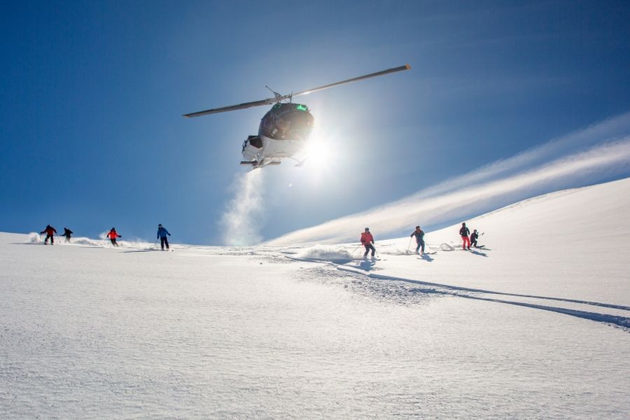 Canada excursie heli-skiing vanaf Banff