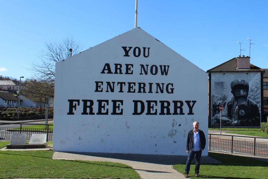 Derry Bogside murals