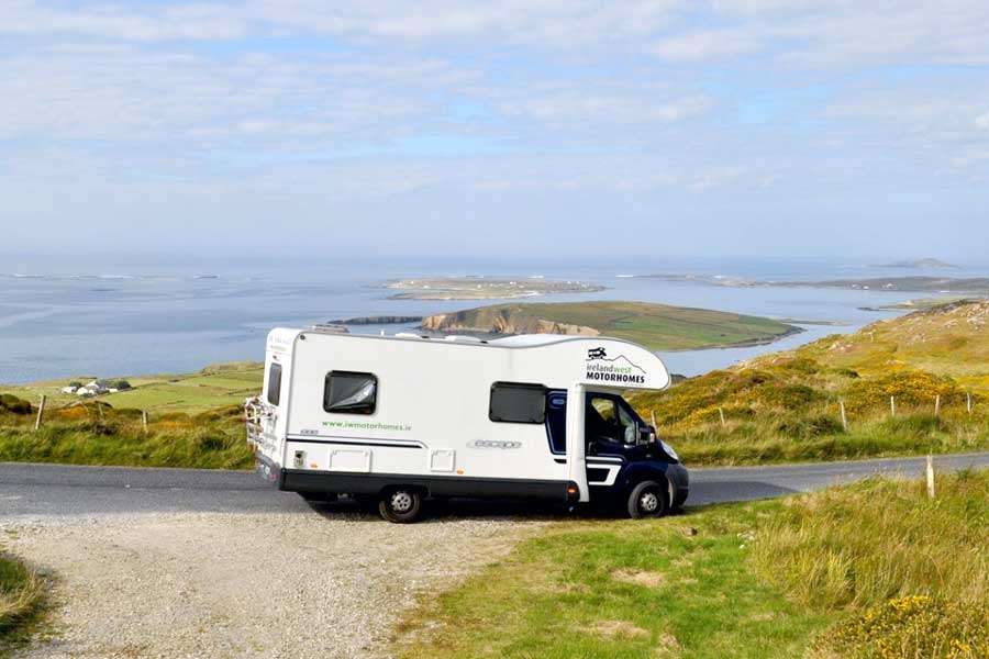 Ireland West Campers vanaf Ireland West Airport Knock