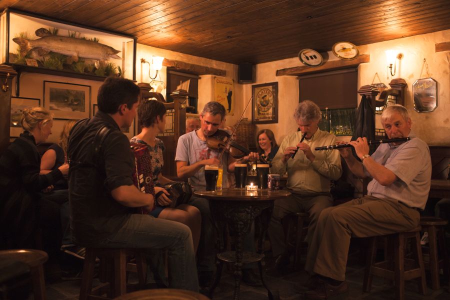 Muziek pub Ierland