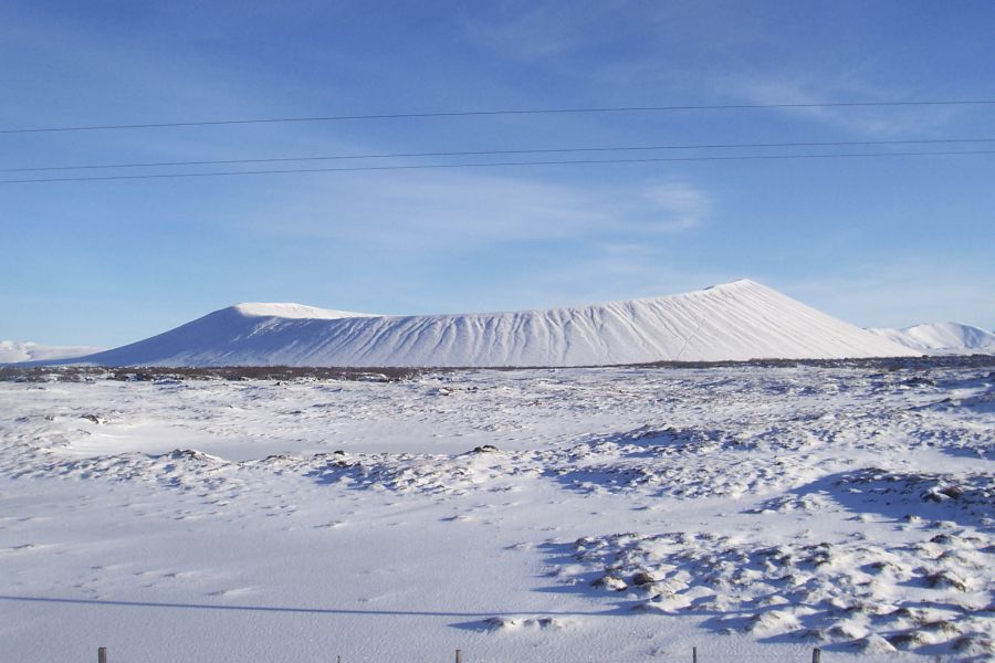 Hverfjall vulkaan Sunrise Walk