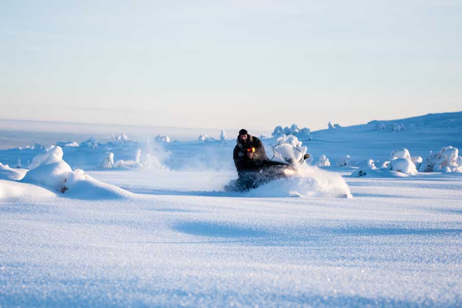 Sneeuwscootersafari Högfjället - 2,5 uur