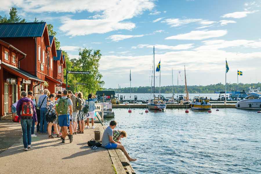 Fjäderholmarna  Stockholm 