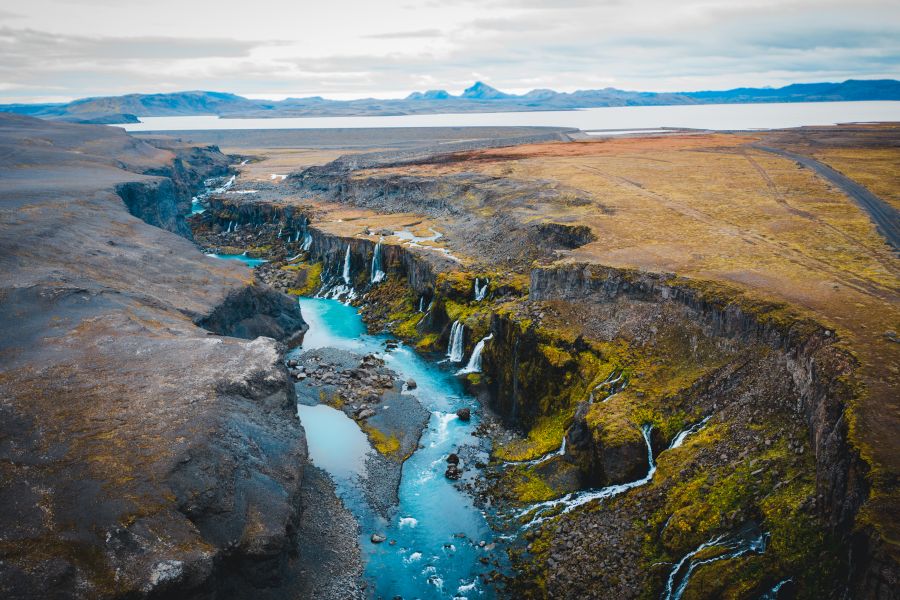Sigoldugljufur hooglanden IJsland