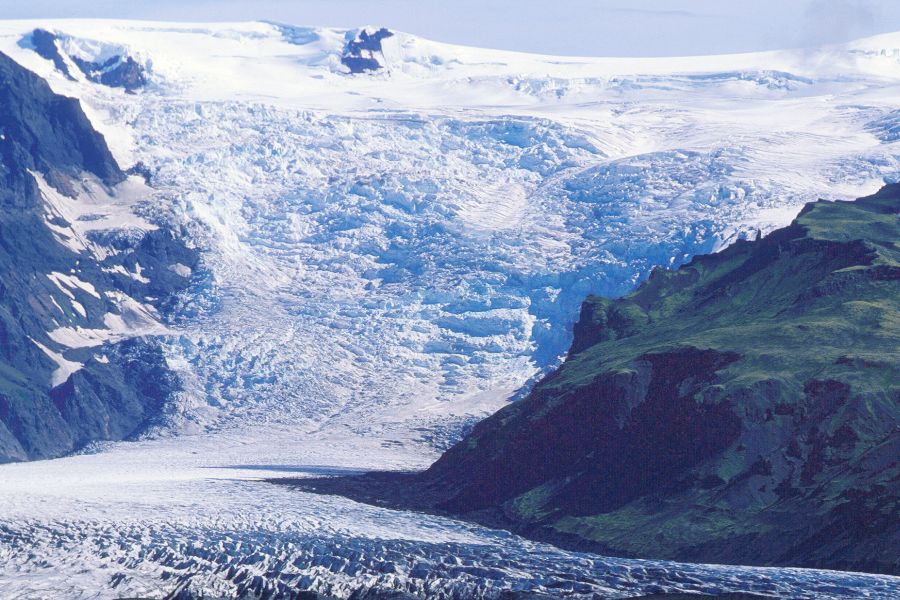 Vatnajokull gletsjer Oost-IJsland
