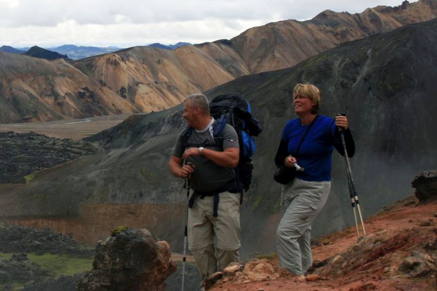 Wandelen in de Highlands van IJsland