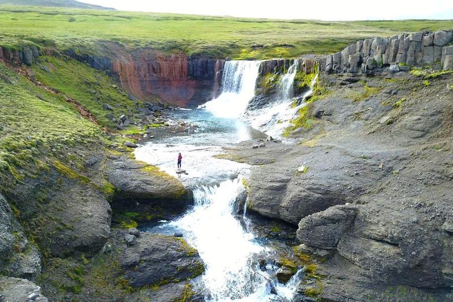Waterfall Circle Oost-IJsland